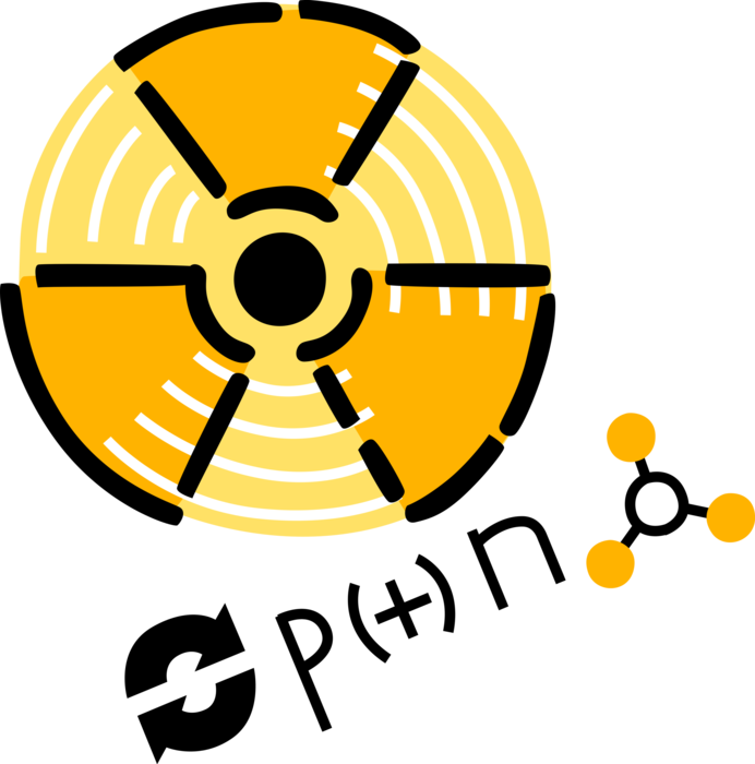 Vector Illustration Of Nuclear Fallout Radioactive - Circle (692x700)