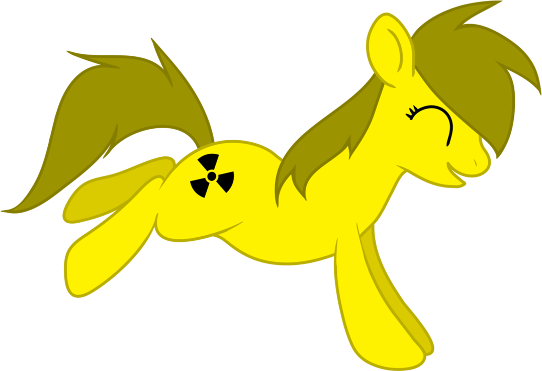 Ionizing Radiation Warning Symbol, Oc, Oc Only, Oc - Cartoon (1084x737)