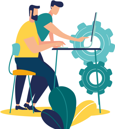 Brand The Portal Pages To Match Your Company Branding - Shutter Stock Illustration (600x450)