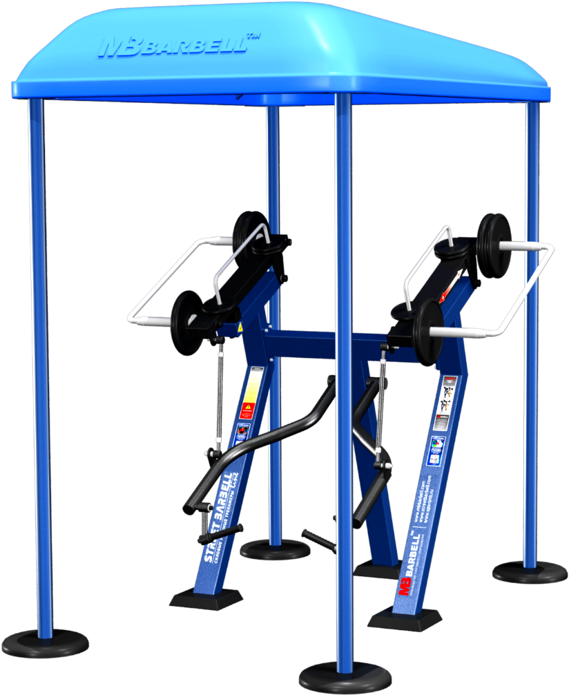 Biceps Curl Mb Barbell Street Workout Parks - Gazebo (1024x1024)