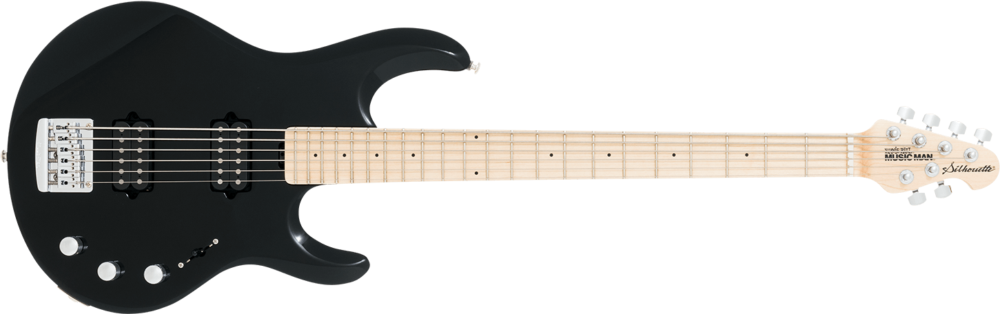 Bass Player Silhouette - Fender Precision Bass Elite Black (1500x550)