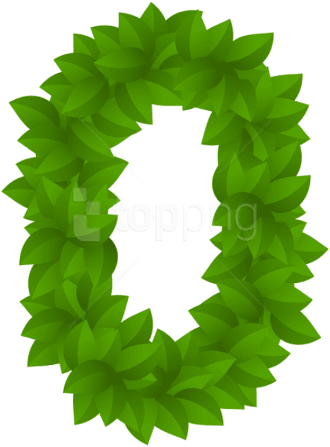 Download Leaf Number Zero Green Clipart Png Photo - Download Leaf Number Zero Green Clipart Png Photo (480x649)