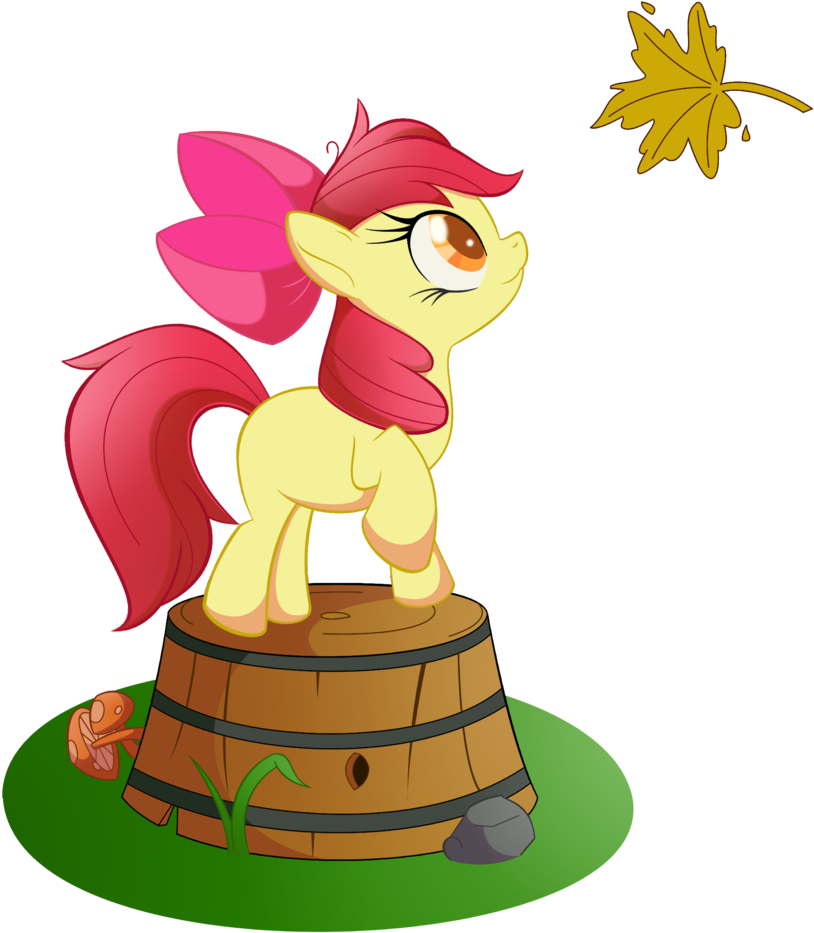 Apple Bloom, Artist - Cartoon (1002x1024)