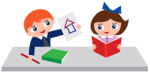 School Library - Cartoon (710x380)