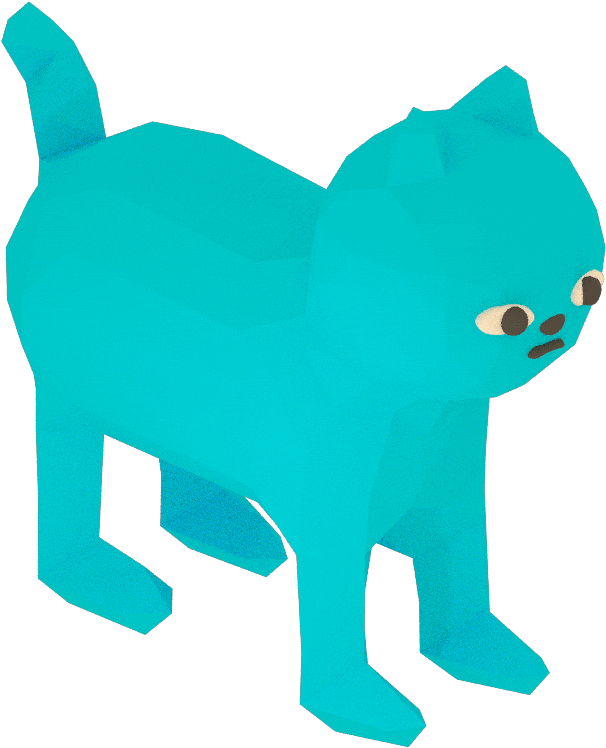 Download Animated Sticker Cat - Gif (606x748)