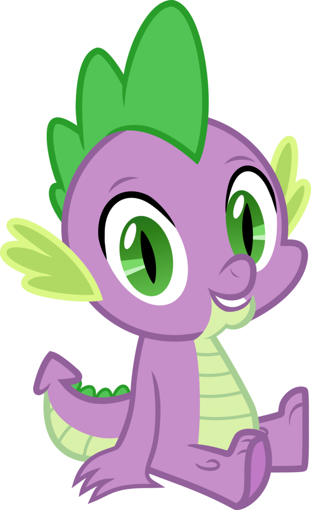 Artist Crunchnugget Safe Simple - My Little Pony Spike Png (625x1024)