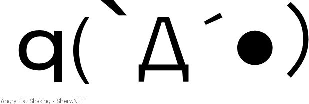 Angry Fist Shaking Inverted - Angry Fist Shaking Inverted (674x217)
