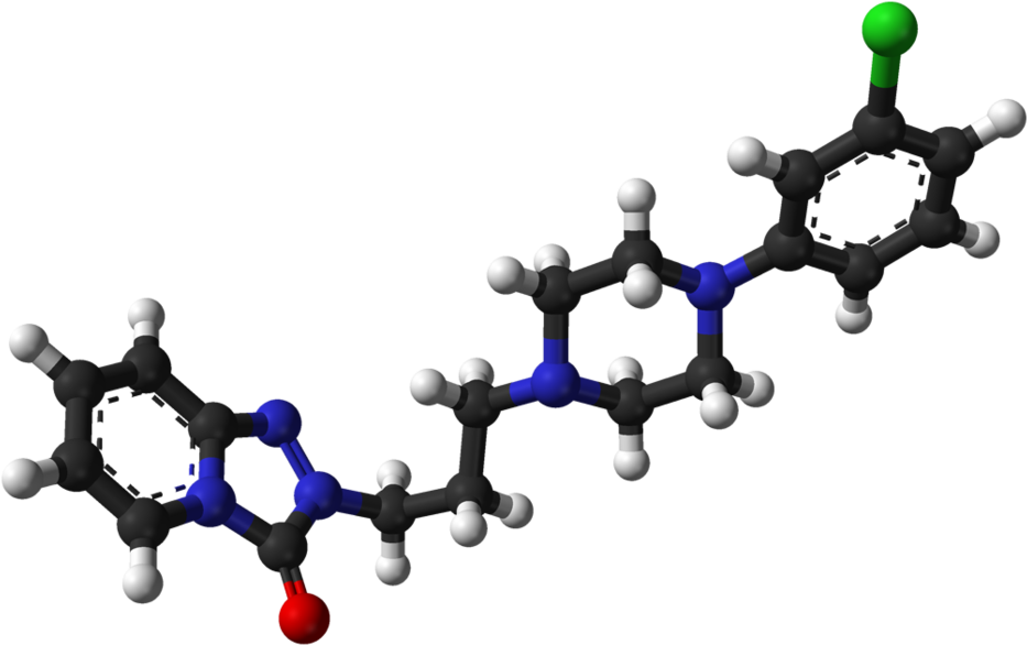 Trazodone Structure Trazodone Chemical Formula - Molecule (1024x677)