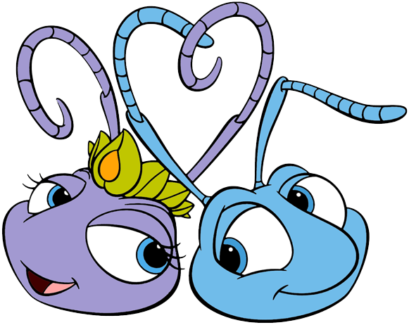 *princess Atta & Flik ~ A Bug's Life, - Princess Atta Flik The Ant (581x462)