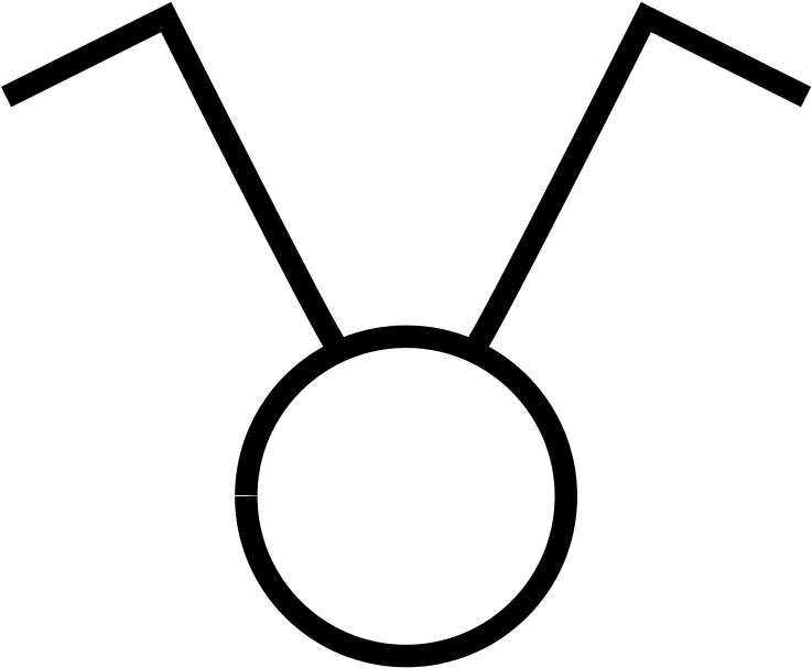 Symbol Series Switch - Serieschakeling Symbool (881x1024)