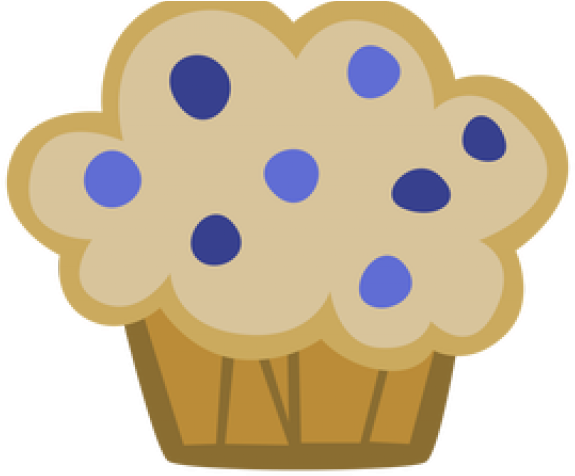 Blueberry Muffin Clipart Five - Transparent Muffin Clip Art (640x480)