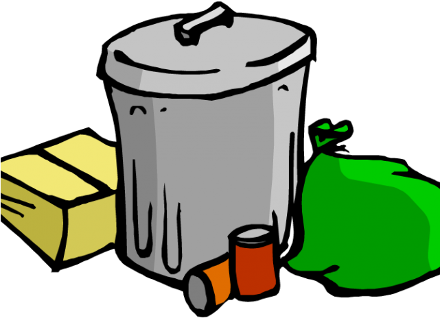 Trash Can Clipart Trash Removal - Take Out The Trash Clipart (640x480)