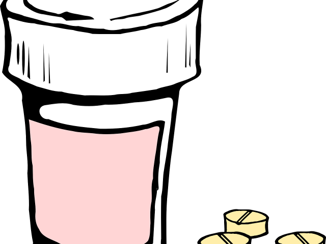 Medicine Clipart Iv Medication - Jar Of Weed Cartoon (640x480)