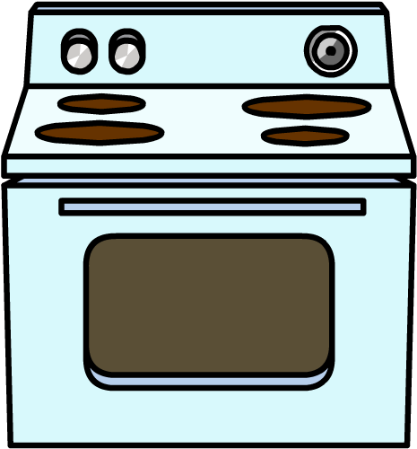 Club Penguin Cooking Ranges Gas Clip Art - Stove Png Clipart (589x585)