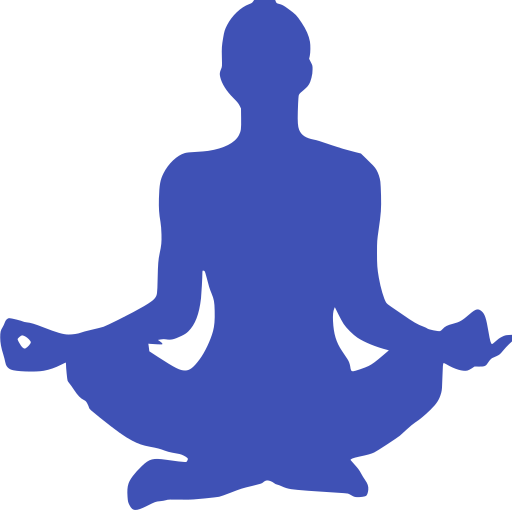 Svg Png - Silhouette Meditation Yoga Png (512x510)