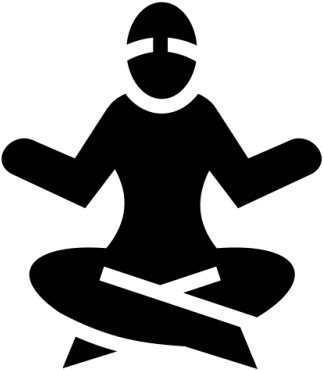 Meditation Transparent Png Images - Sitting (400x400)