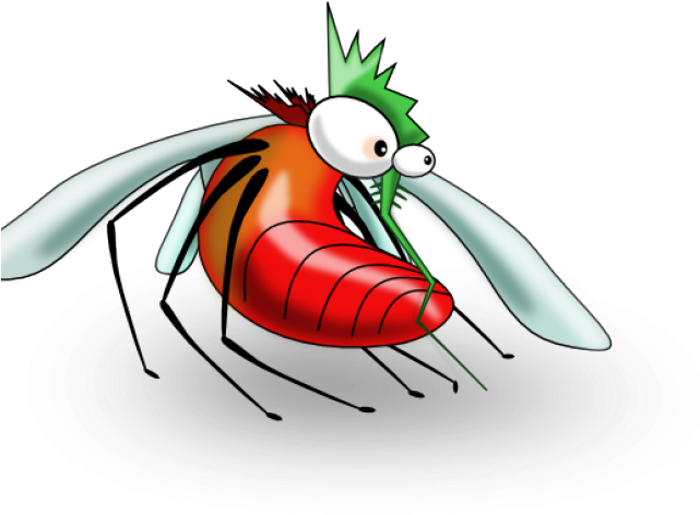 Mosquito Clipart Small Animal - Mosquito Population In Villages (640x480)