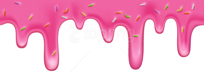 Free Png Download Pink Cream Drip Clipart Png Photo - Drip Clipart (850x299)
