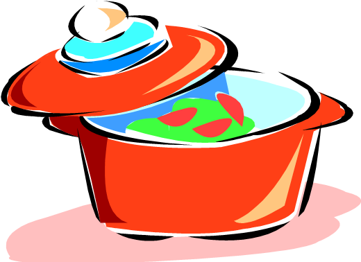 Casserole - Clip Art Casserole Dish (612x391)