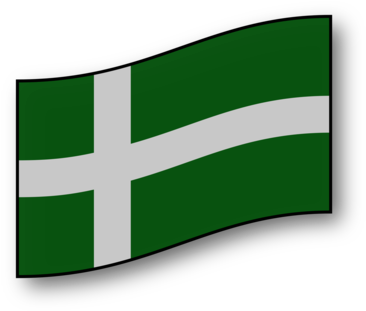 Flag Of Denmark Danish Language National Emblem Flag - Free Clip Art Danish Flag (393x340)