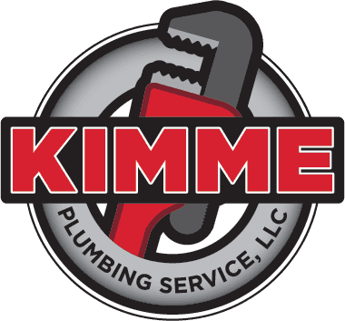 Kimme Plumbing Service Logo - Emblem (380x353)
