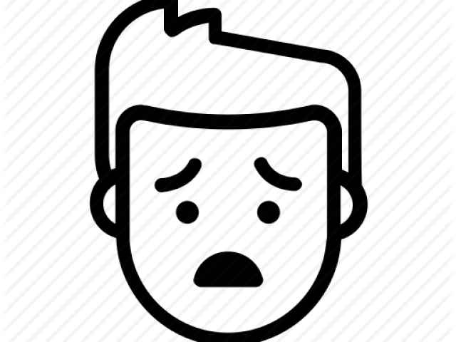 Dark Hair Clipart Spike Hair - Icon (640x480)