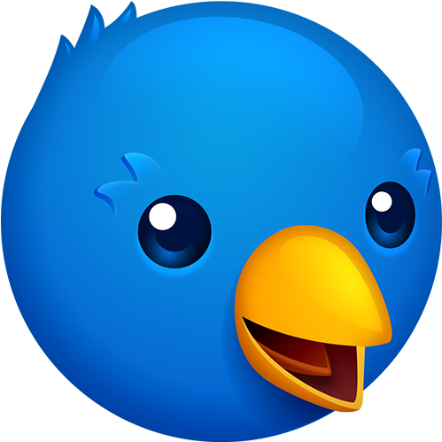 Twitter Clipart Icn - Twitterrific App Icon (512x512)