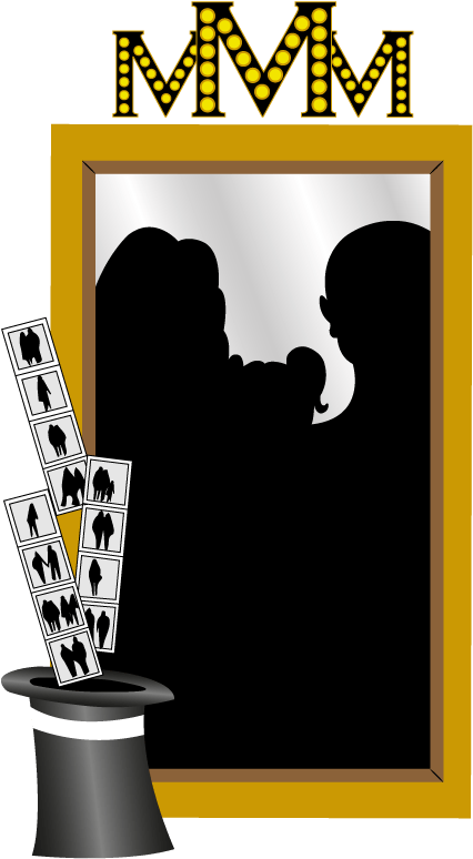 Magic Mirror Memories Booth Company With Difference - Silhouette (850x850)