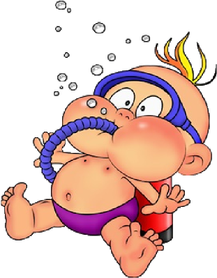Funny Baby Boy Cartoon Clip Art Download Button Will - Funny Baby Clipart (400x400)