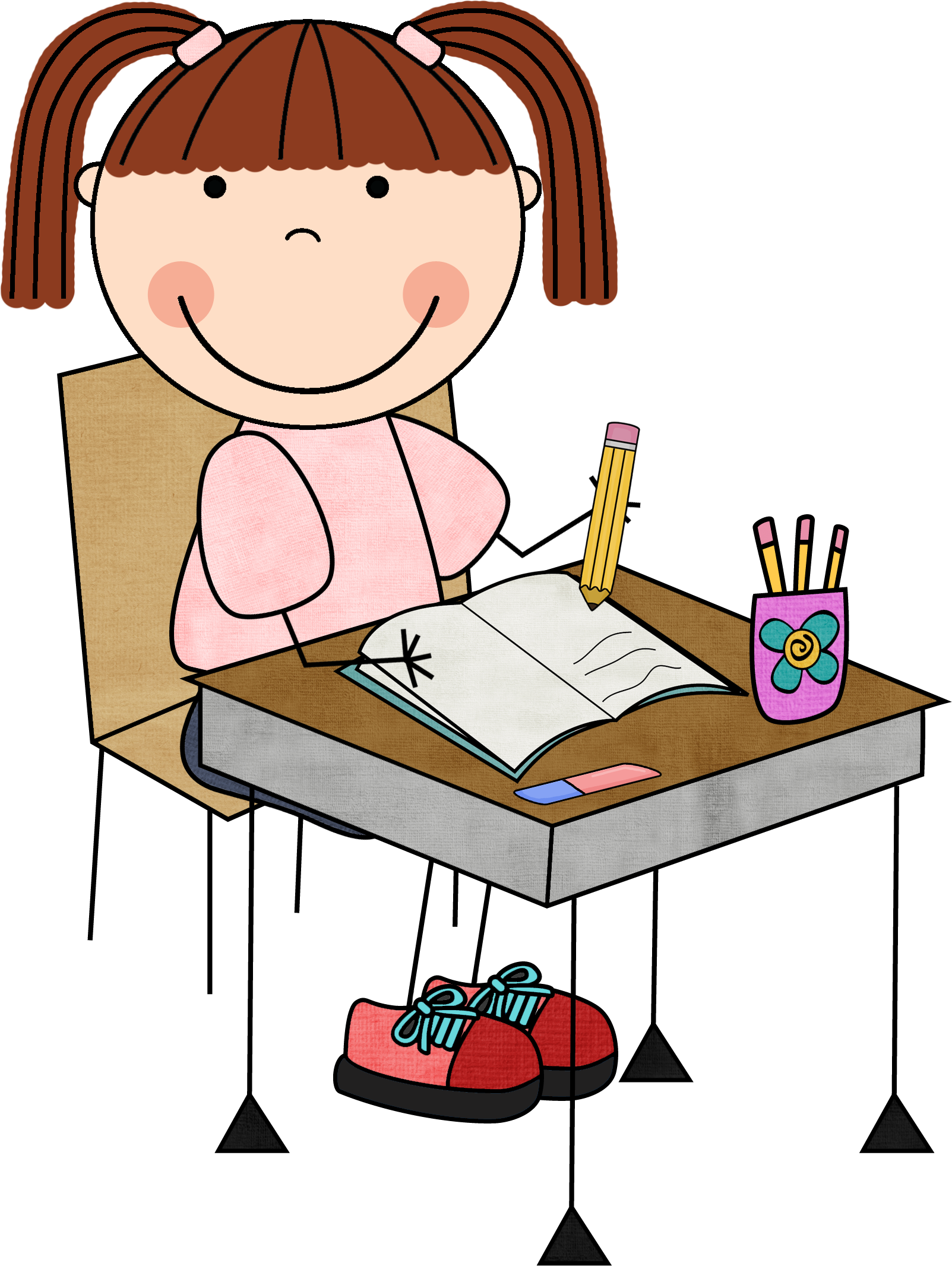 Writing Center Clip Art (1603x2132)