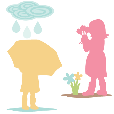 Silhouette Clipart - Cut Svg Files Spring (432x432)