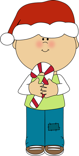 Little Boy Clipart Winter - Boy Christmas Clip Art (254x500)