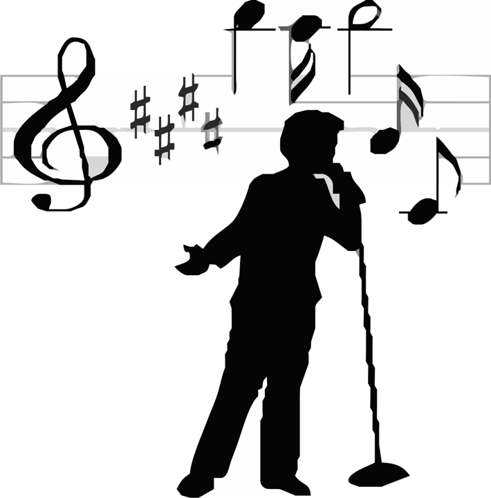 Singer Clipart Voice - Singing Images Png (1010x1024)