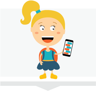 Parents Engage Responding To Texts/calls/email What - Cartoon (341x354)