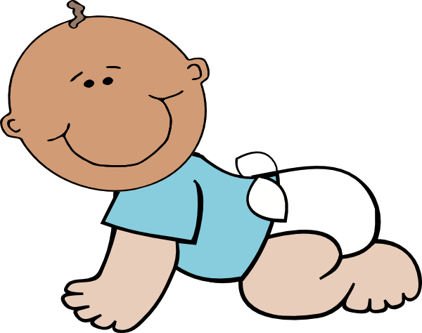 Diaper Diaper Diaper Clip Art - Baby Clipart Transparent Background (600x474)