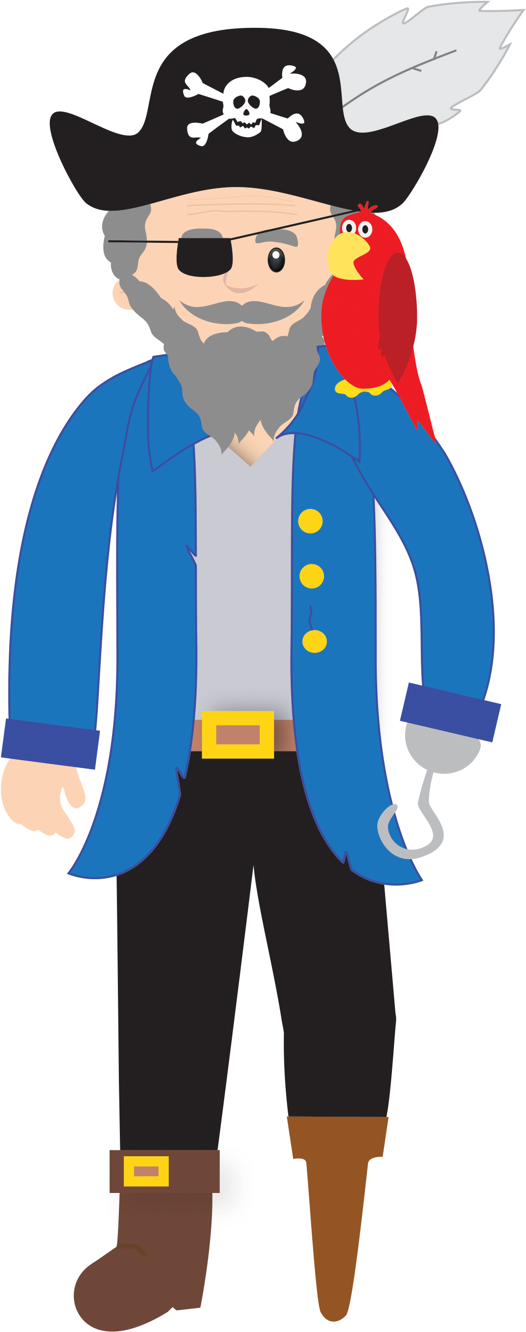 Pirate Captain - Pirate Captain (1104x2744)