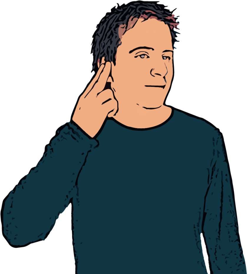 Deaf Clipart - Deaf Clipart (880x930)