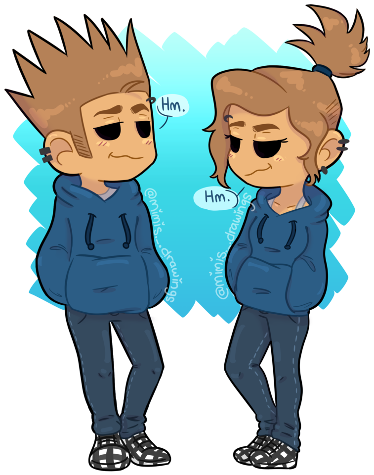 Tom And Tamara By Mimsdrawings - Eddsworld Tom X Tamara (805x993)