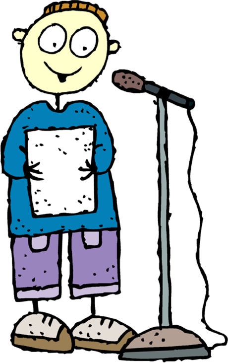 Presentation Public Speaking Clip Art - Presentation (460x731)