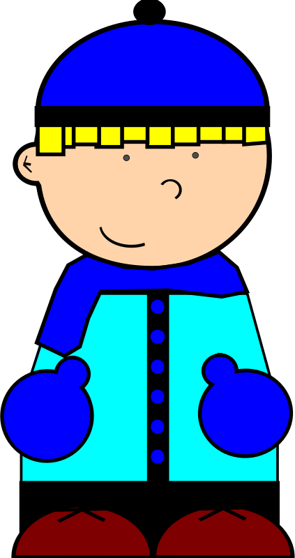Free To Use Public Domain Children Clip Art - Boy (423x800)