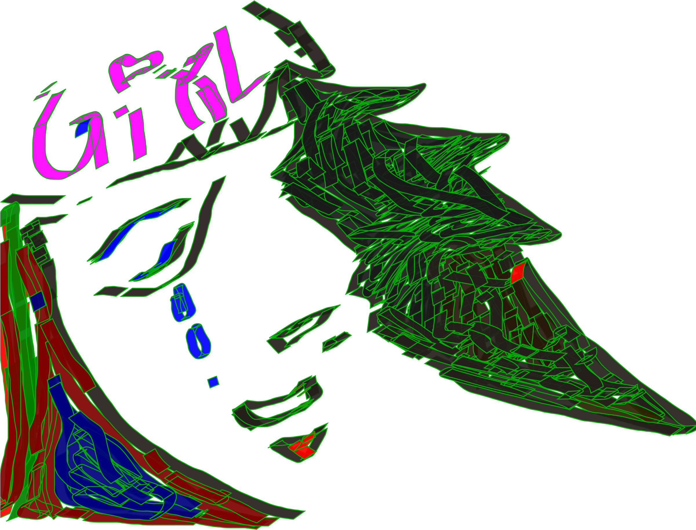 Save Girl Child Clipart - Save Girl Child Symbol Png (2400x3394)