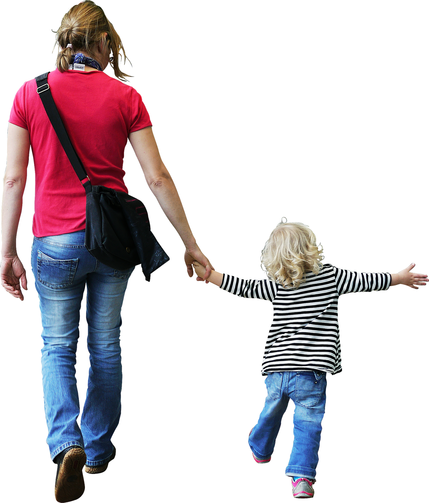 People Clip Art Image - People Walking Away Png (1364x1600)