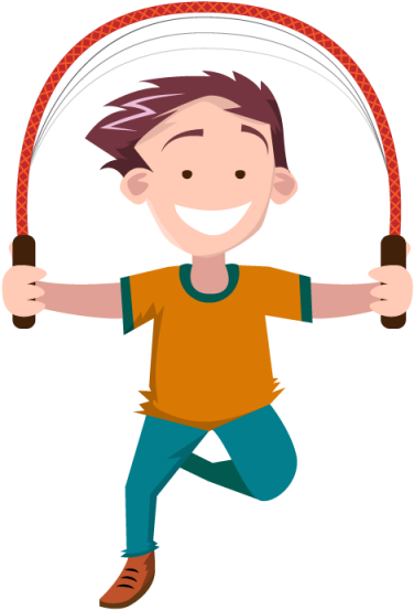 Children Jumping Rope, People, Kids, Hand Png And Vector - Pular Corda Png (640x640)