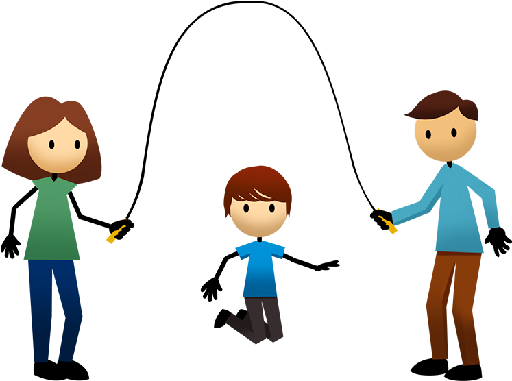 Jump Rope - Cartoon - (880x560) Png Clipart Download