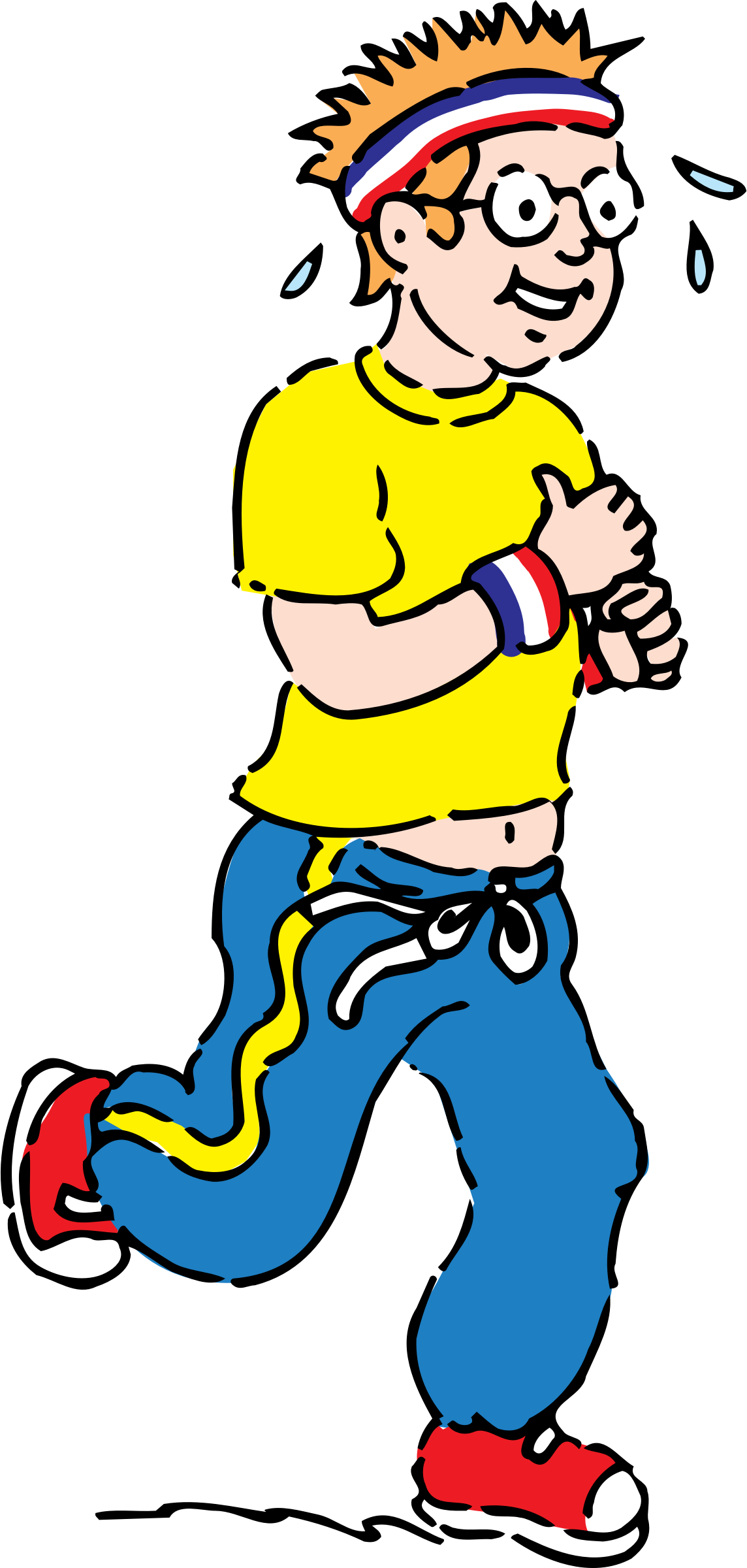 Big Image - Jog Clipart (1144x2400)