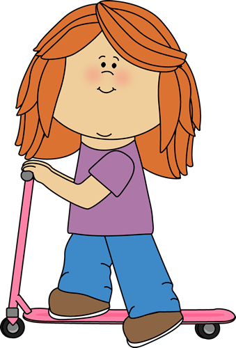 Kids Clip Art Kids Images - Red Hair Girl Clipart (339x500)