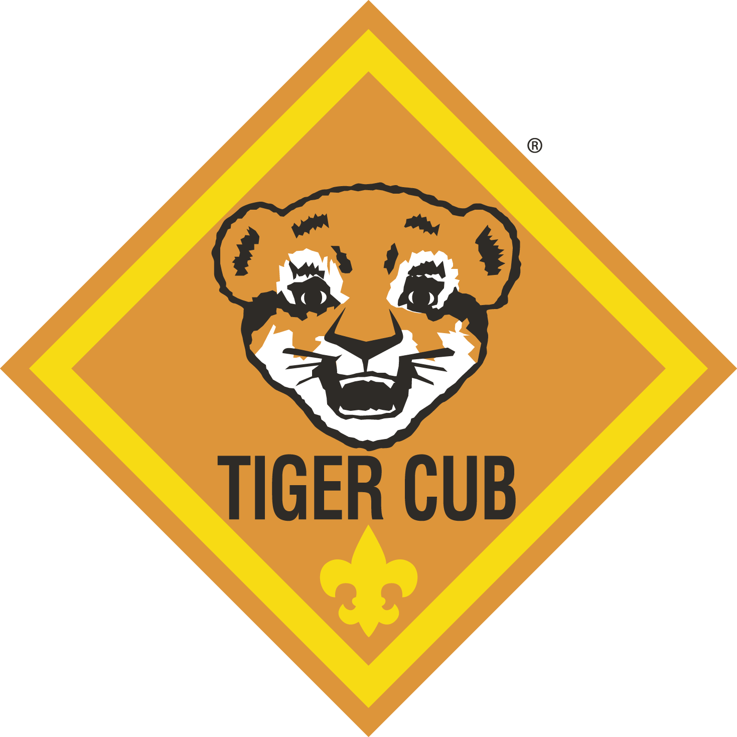 Tiger Cub Scout Logo - Lion Cub Scout Logo (1469x1469)