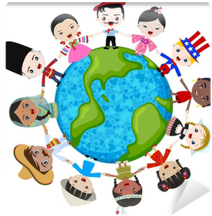 Multicultural Children On Planet Earth, Cultural Diversity - Multi Cultural Children (400x400)