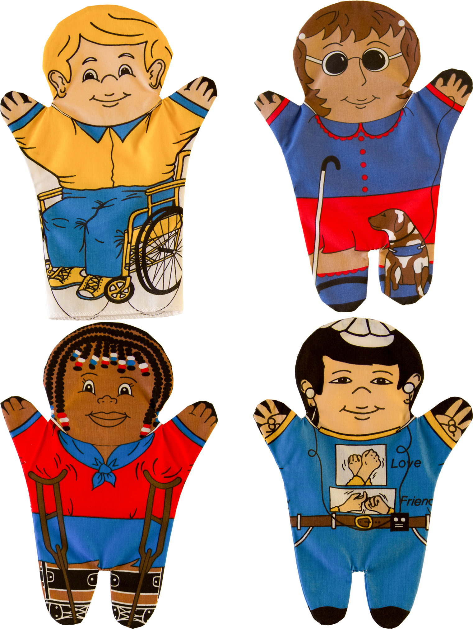 Special Needs Puppets Front - Multiculturalism (2048x2048)