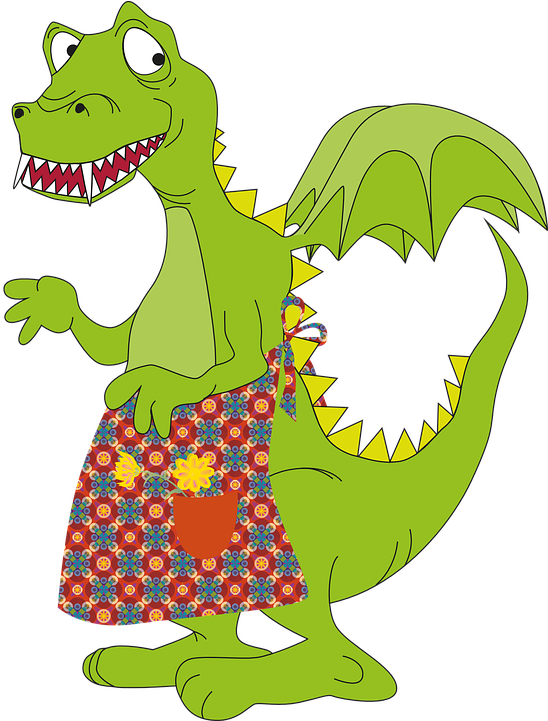 Children Dinosaur, Green, Reptile, Males, Dinocerata, - Dinosaur (561x720)